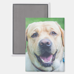 Personalized photo or art magnet