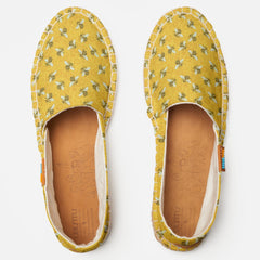 Honeybees Honeycomb Hive Bumble Bee Pattern Espadrilles