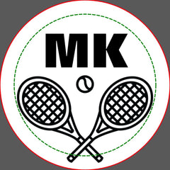 Tennis Theme Big Bold Monogrammed Balls