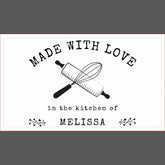 Modern Made with Love Baking Kitchen Baker Trendy Cake Pan