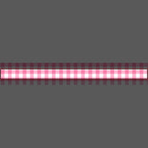 Cute Pink Gingham Pattern Pet Collar