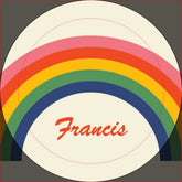 Vintage Love Rainbow Name Button