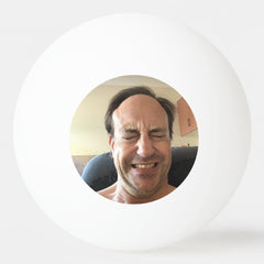 Ping Pong Ball with a funny view.
