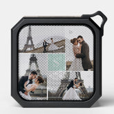 Create Your Own Monogrammed 5-Photo Collage Bluetooth Speaker