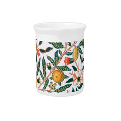 PORCELAIN PITCHER : WILLIAM MORRIS : POMEGRANATES