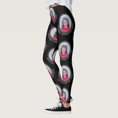Create a Custom Photo Collage with 1 Photo Leggings