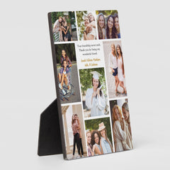 Custom Friends Collage Friendship Quote Photo Plaque