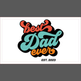 Best Dad Ever Colorful Retro Father’s Day Gift Trucker Hat