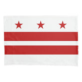 Patriotic Single Pillowcase flag of Washington DC