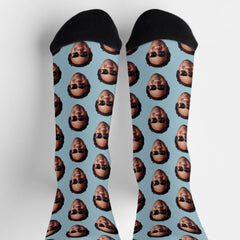 Fun Personalized Face Photo Socks