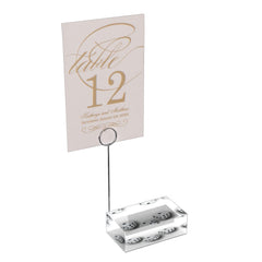 Lucky Dice Table Card Holder