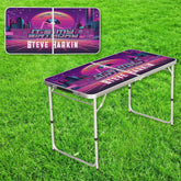 Rockin Vaporwave Party Beer Pong Table