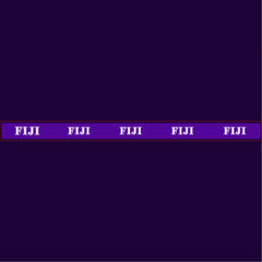 Phi Gamma Delta Whie and Purple Letters Pet Leash