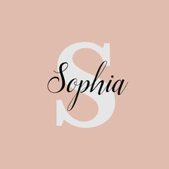 Name Script Monogram Fancy Wall Decal