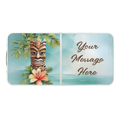 Tropical Tiki Party Beer Pong Table