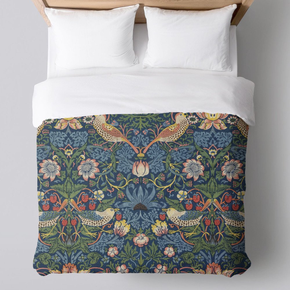 William Morris Strawberry Thief Duvet Cover