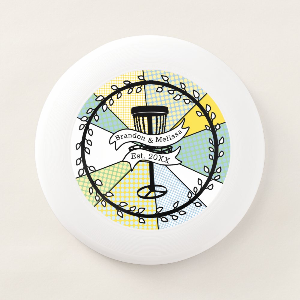 Disc Golf Personalized Couple Established Date