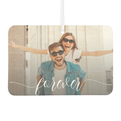 FOREVER Overlay on Your Photo Car Air Freshener