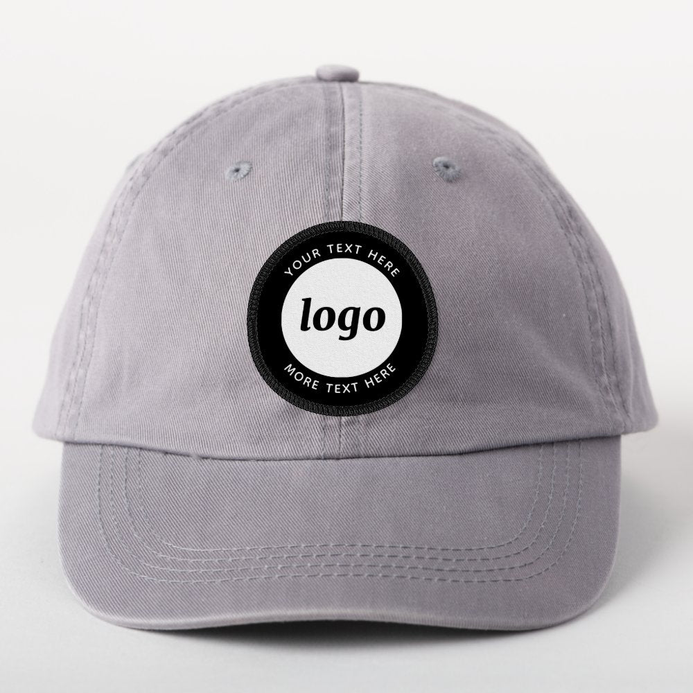 Simple Logo With Text Business Promotional Patch