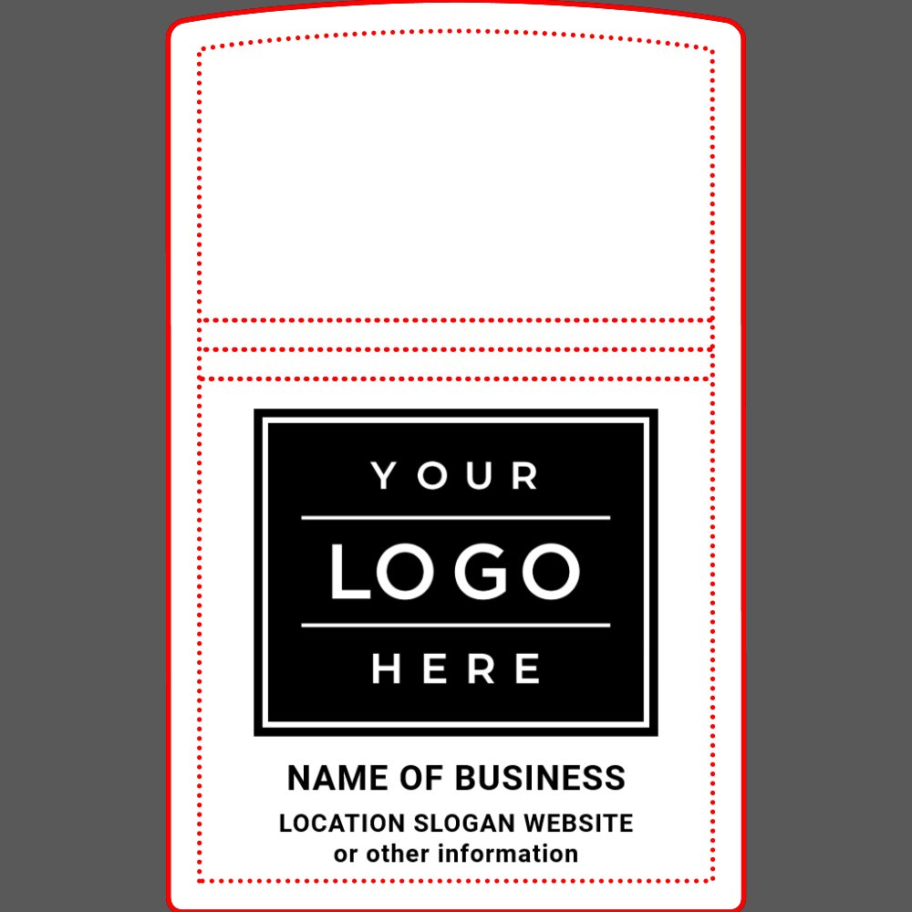 Branded Chrome Business Logo Promo Zippo Lighter