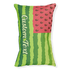 Watermelon Flag Pet Bed