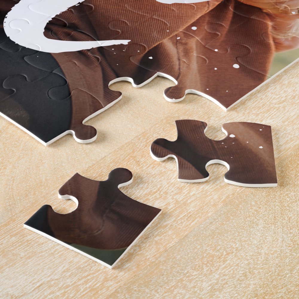 Bold love family photo jigsaw puzzle