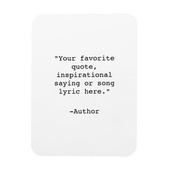 Create Your Own Quote Magnet