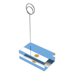 Argentina flag table place card holder for wedding