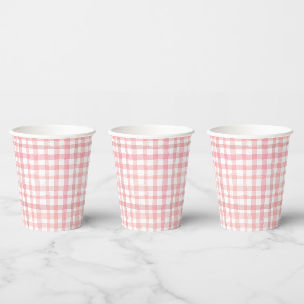 Strawberry Party Cups | Strawberry Birthday Cups