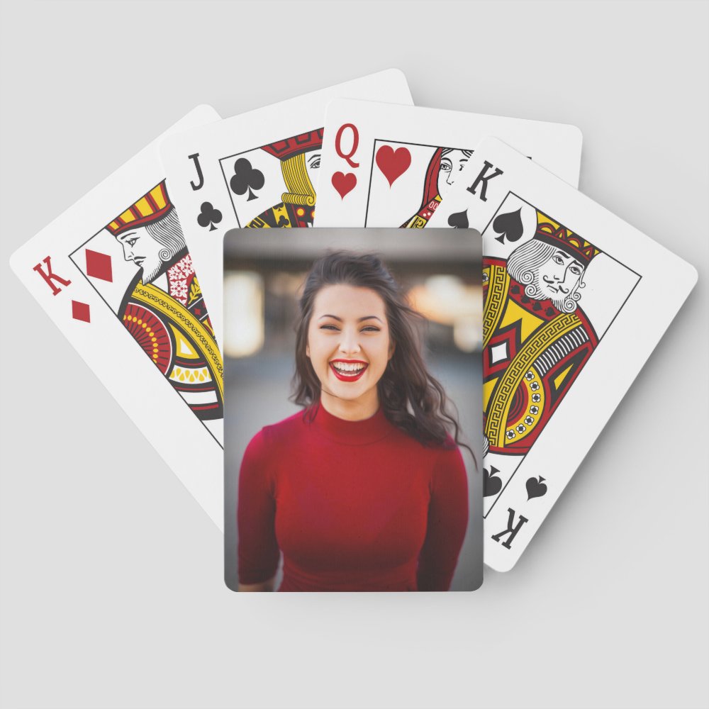 Photo Template Playing Cards