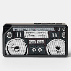 Boom Box Music Lover | Mix Tape Monogram Bluetooth Speaker