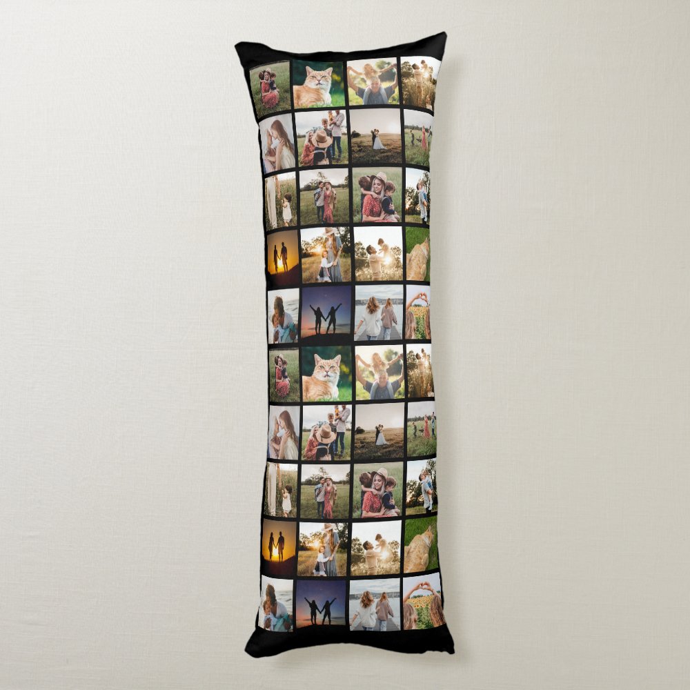 Personalized Photo Collage Body Pillow