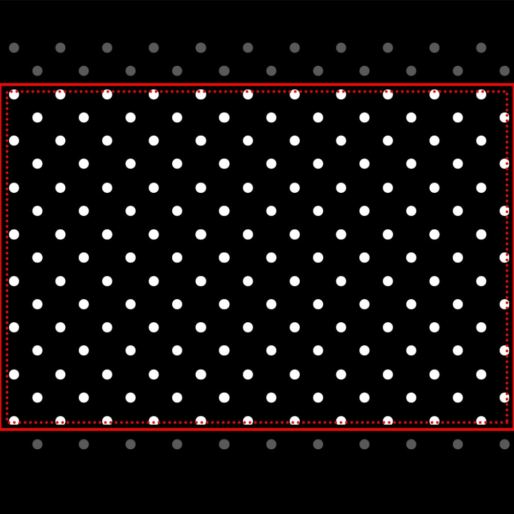 Cute black white polka dots paper placemats