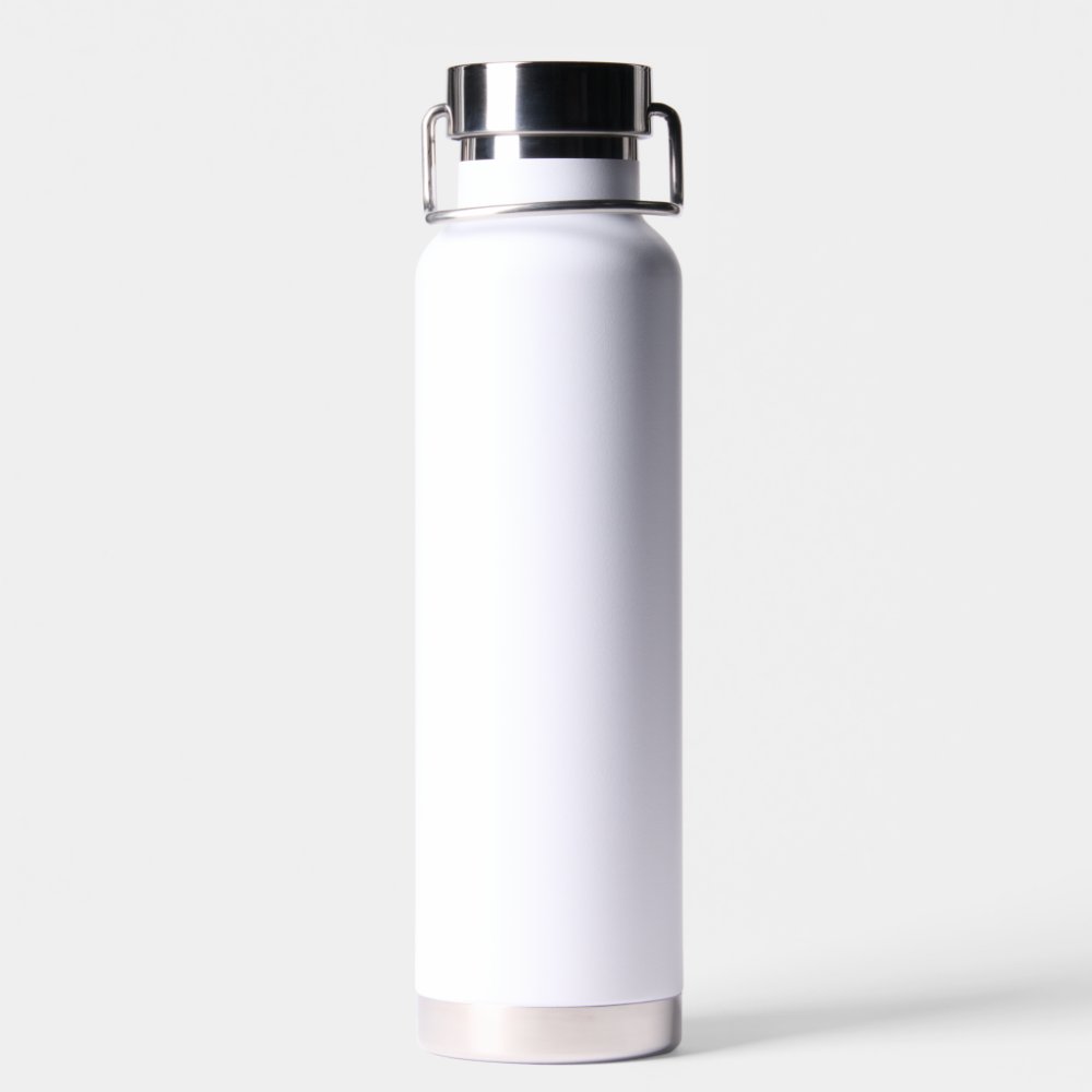 Personalized Your Name Floral Water Bottle