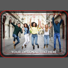 YOUR PHOTOS & TEXT custom car air freshner Freshener