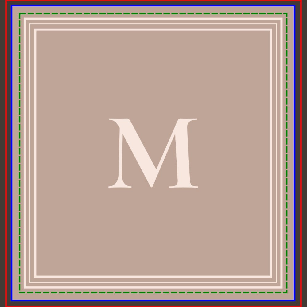 Elegant Minimalist Beige Monogram Shower Curtain