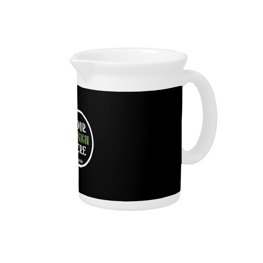 custom, unique, sleek & minimalist beverage pitcher