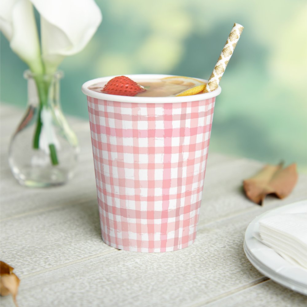 Strawberry Party Cups | Strawberry Birthday Cups