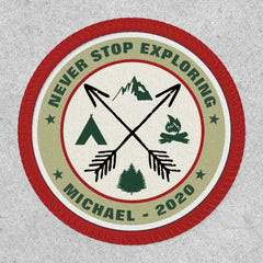 Never Stop Exploring Adventurers Patch