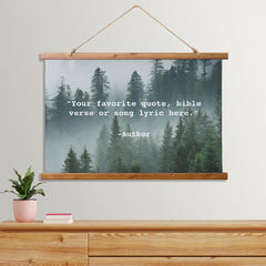 Create Your Own Quote Hanging Tapestry
