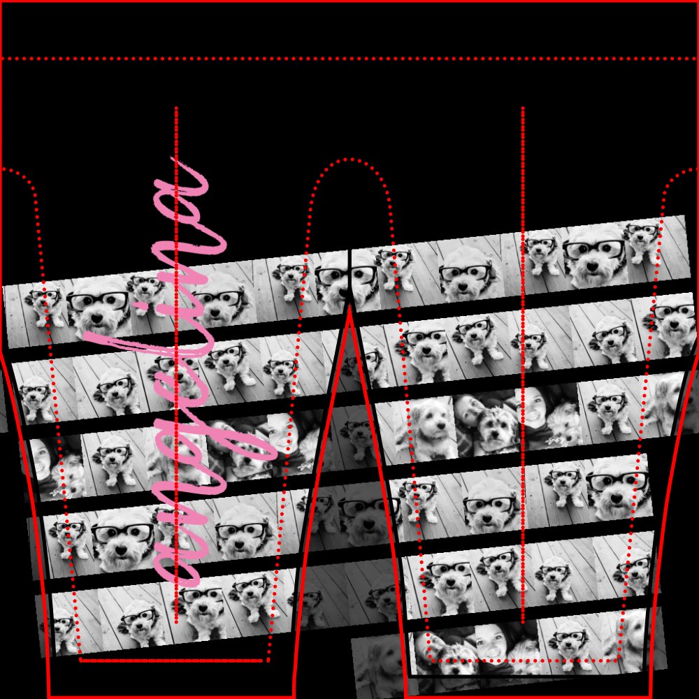 12 Photos - Create a Custom Photo Collage Leggings