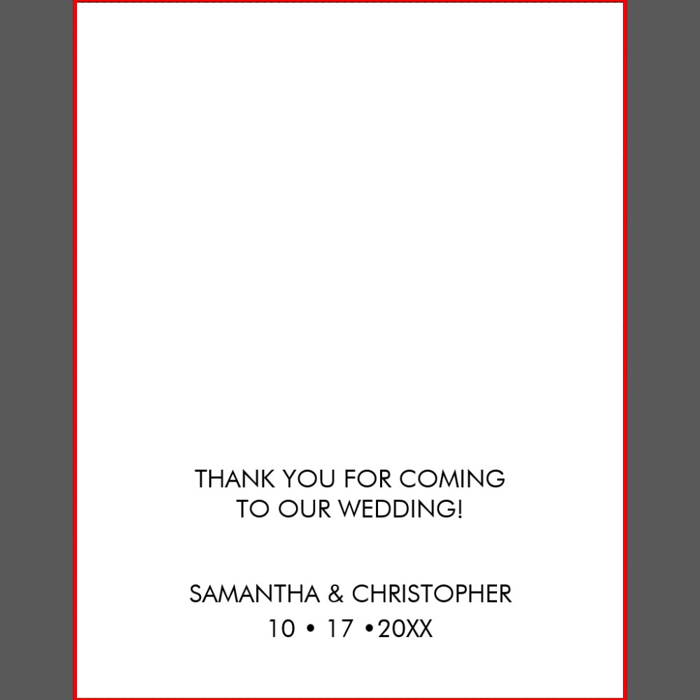 Personalized Simple & Elegant Love Wedding ScrIpt Favor Boxes