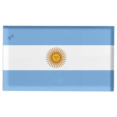 Argentina flag table place card holder for wedding