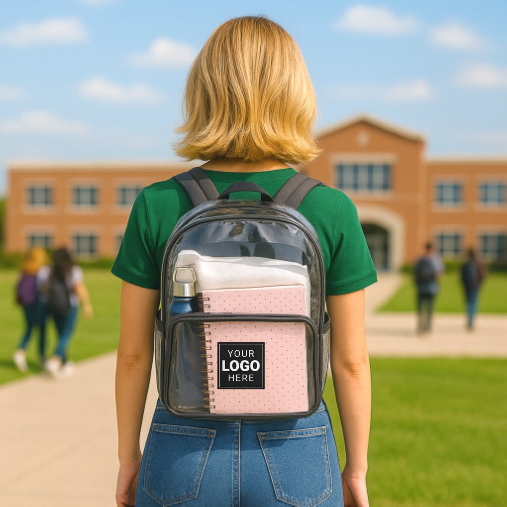 Company Logo Your Way Clear Backpack