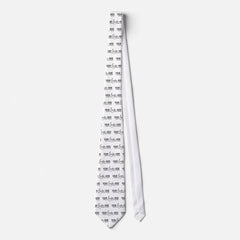 Custom Business Company Logo Promotional Pattern Neck Tie