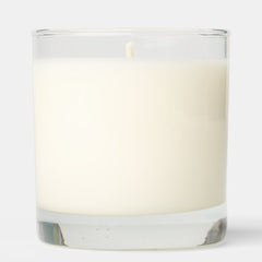 Simple Black and White Monogram Elegant Wedding Scented Candle