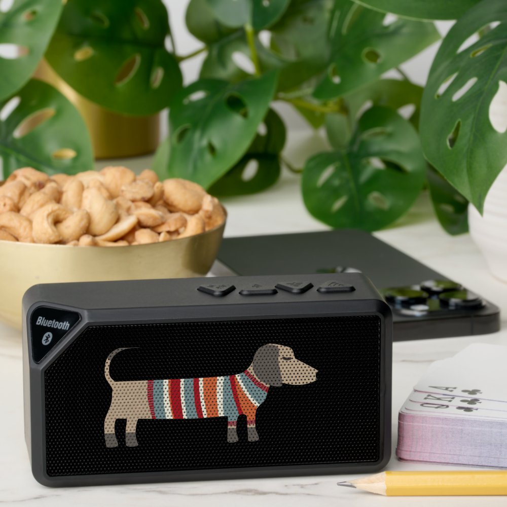 Dachshund Sausage Wiener Dog Bluetooth Speaker