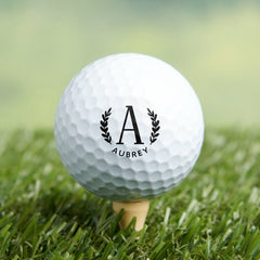 Unisex Monogram Golf Ball