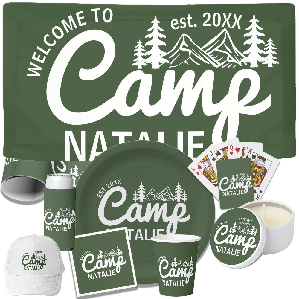 Personalized Camp Bach Bachelorette Party Custom Trucker Hat