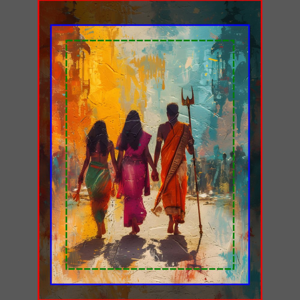 Painting Hanging Tapestry